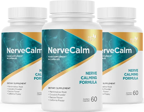 Three bottles of NerveCalm